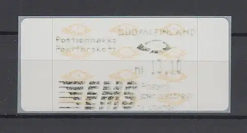 Finnland 1992 Dassault-ATM 2.Ausgabe Turku EMS Mi-Nr 12.2 Z5 Wert 13,10 **