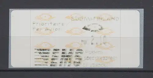 Finnland 1992 Dassault-ATM 2.Ausgabe Turku EMS Mi-Nr 12.2 Z6 Wert 2,10 **