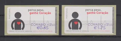 Portugal 2004 ATM Kardiologie Mi.-Nr. 48.3 Z2 Satz 2 Werte **