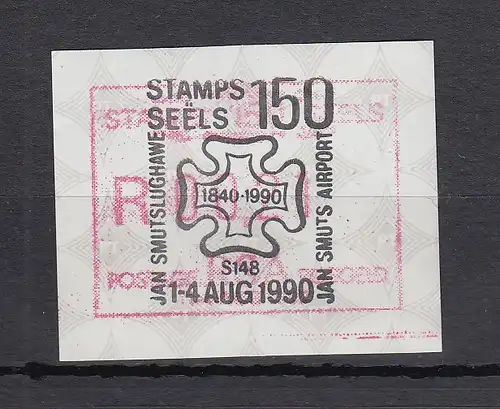 Südafrika FRAMA-Sonder-ATM STAMPS 150 SEELS aus OA, Wertstufe 00,21 gestempelt