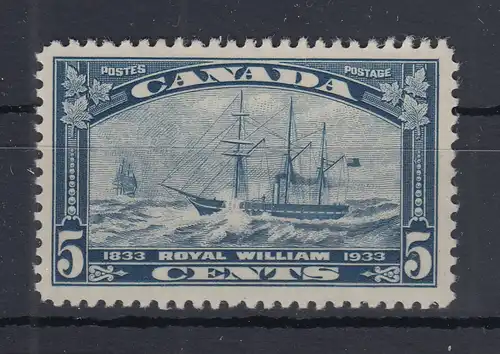 Kanada / Canada 1933 Sondermarke Segelschiff Royal William Mi.-Nr. 174 ** / MNH 