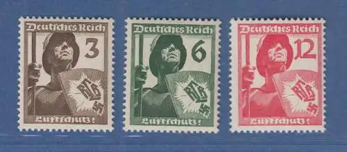 Deutsches Reich 1937 Luftschutz Mi.-Nr. 643-645 Satz einwandfrei **