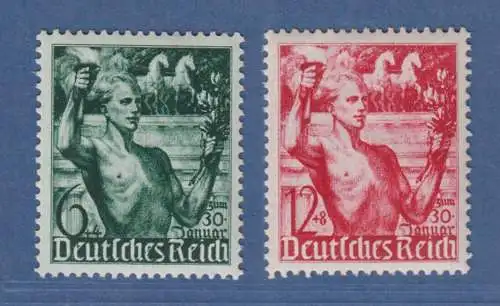 Deutsches Reich 1938 Machtergreifung Hitler Mi.-Nr. 660-661 Satz einwandfrei **