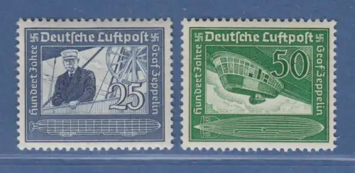 Deutsches Reich 1938 Flugpost Zeppelin Mi.-Nr. 669-670 Satz einwandfrei **