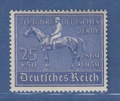 Deutsches Reich 1939 70 Jahre Deutsches Derby Mi.-Nr. 698 einwandfrei **