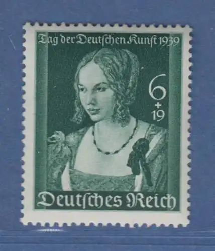 Deutsches Reich 1939 Tag der Deutschen Kunst Mi.-Nr. 700 einwandfrei **
