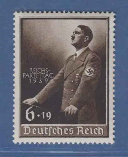 Deutsches Reich 1939 Reichsparteitag Nürnberg Mi.-Nr. 701 einwandfrei **