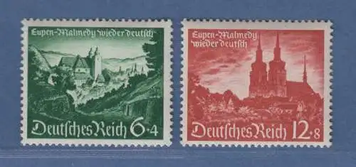 Deutsches Reich 1940 Eupen und Malmedy Mi.-Nr. 748-749 Satz einwandfrei **