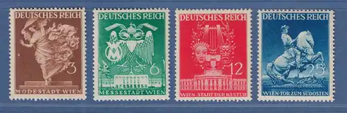 Deutsches Reich 1941 Wiener Frühjahrsmesse Mi.-Nr. 768-771 Satz einwandfrei **