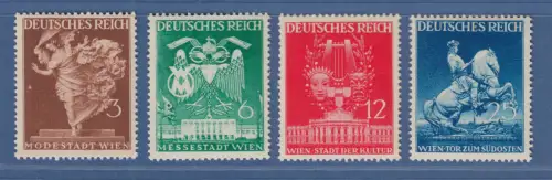 Deutsches Reich 1941 Wiener Frühjahrsmesse Mi.-Nr. 768-771 Satz einwandfrei **