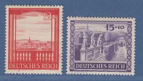 Deutsches Reich 1941 Wiener Messe Mi.-Nr. 804-805 Satz einwandfrei **