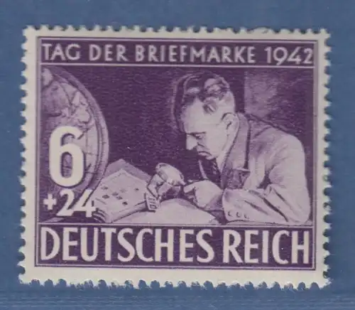 Deutsches Reich 1942 Tag der Briefmarke Mi.-Nr. 811 einwandfrei **