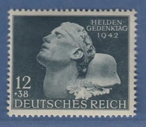 Deutsches Reich 1942 Heldengedenktag Mi.-Nr. 812 einwandfrei **
