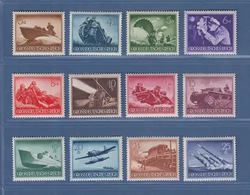 Deutsches Reich 1944 Tag der Wehrmacht Mi.-Nr. 873-885 Satz einwandfrei **