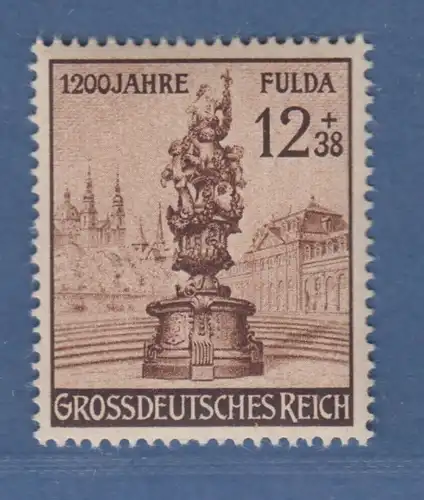 Deutsches Reich 1944 1200 Jahre Stadt Fulda Mi.-Nr. 886 einwandfrei **