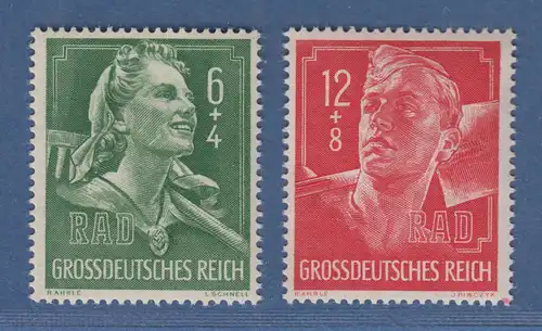 Deutsches Reich 1944 Reichsarbeitsdienst Mi.-Nr. 894-895 Satz einwandfrei **