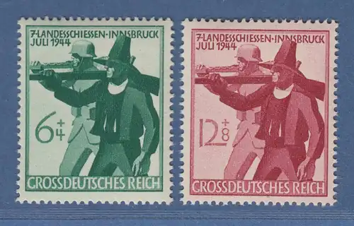Deutsches Reich 1944 Tiroler Landesschießen Mi.-Nr. 897-898 Satz einwandfrei **