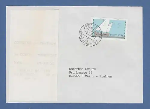 Portugal 1992 ATM Karavelle Mi-Nr. 5Z1 Wert 65  auf FDC mit ET-AQ