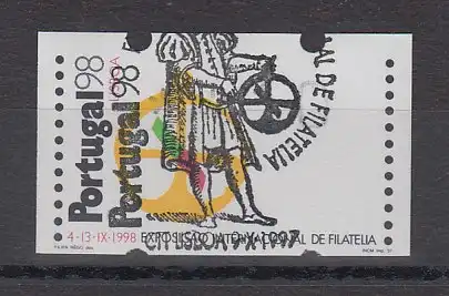 Portugal 1997 ATM PORTUGAL'98 Mi.-Nr. 16 Z1 Wert 10 mit ET-O 9.10.97