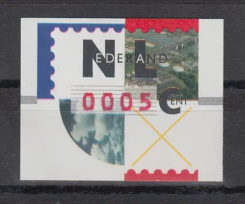 Niederlande ATM Mi.-Nr. 2.2 Typ NAGLER Kleinwert 0005 ** 