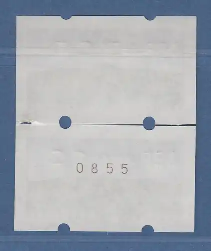 ATM Sanssouci N24-Nadeldruck Mi.-Nr. 2.2.1 Paar 300/10 rechts zusammenhängend
