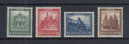 Deutsches Reich Nothilfe 1931 Bauwerke Mi.-Nr. 459-62 Satz kpl. postfrisch **