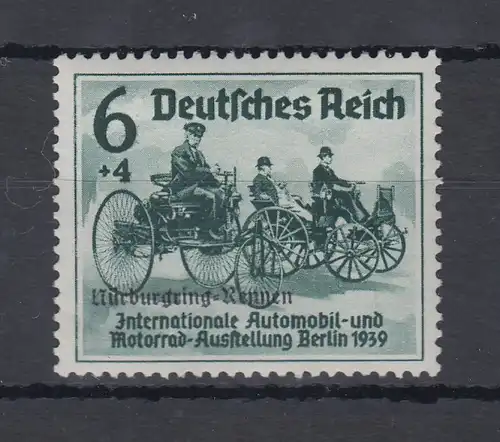 Deutsches Reich Nürburgring-Rennen Daimler-Benz-Kraftwagen Mi.-Nr. 695 ** 
