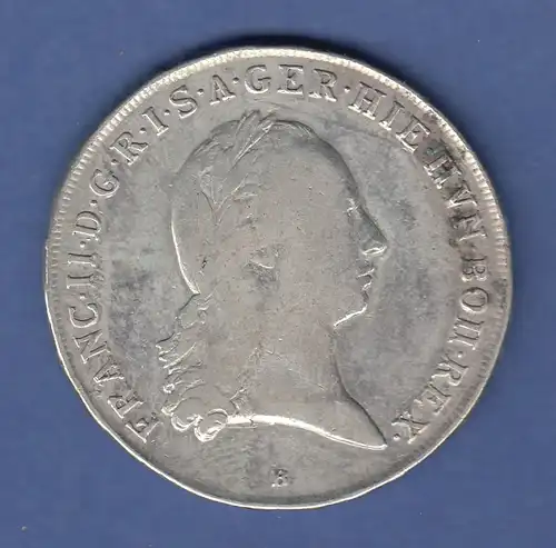 Österreich Habsburg Kronentaler 1797 B Franz II. ss 