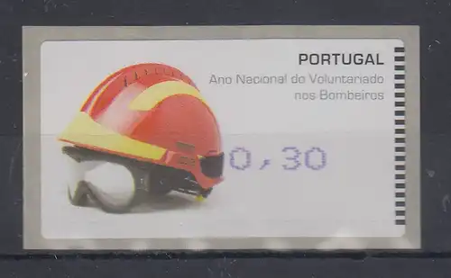 Portugal 2008 ATM Feuerwehr-Helm Amiel Mi-Nr. 62.2f Wert 30 **