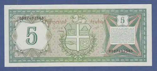 Banknote Aruba 5 Florin 1986 