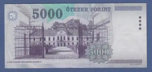 Banknote Ungarn 5000 Forint 1999 # BD 3030098 kfr.