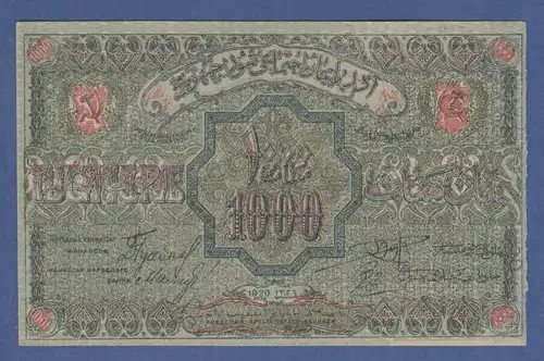 Banknote Aserbeidschan 1000 , Jahrgang 1920