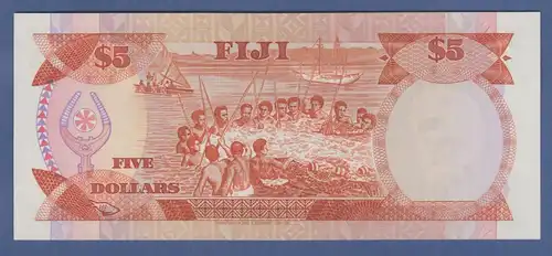 Banknote Fiji 5 Dollar # B/5260808 kfr. 