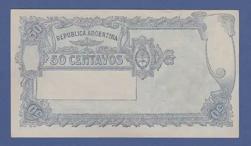 Banknote Argentinien 50 centavos leicht gebraucht.