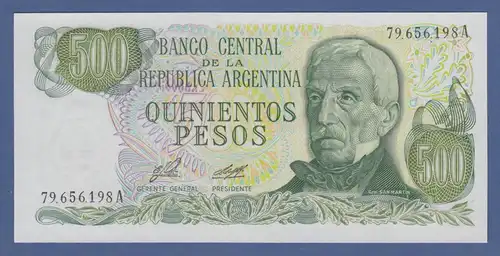 Banknote Argentinien 500 Pesos San Martin