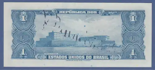 Banknote Brasilien 1 Cruzeiro Marques de Tamadaré mit Unterschrift ! 