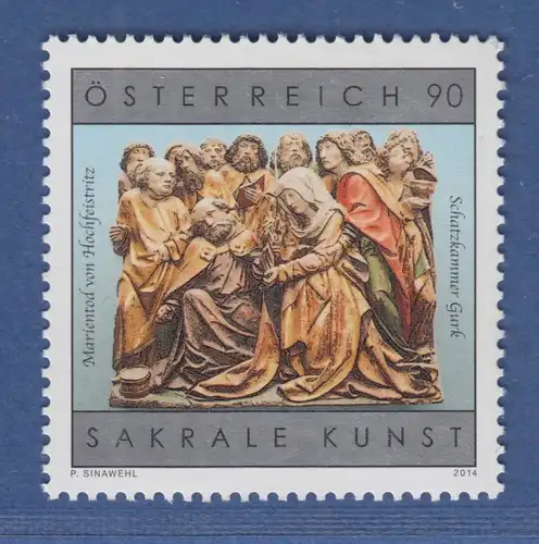 Österreich 2014 Sondermarke Sakrale Kunst Hochfeistritz Mi.-Nr. 3146