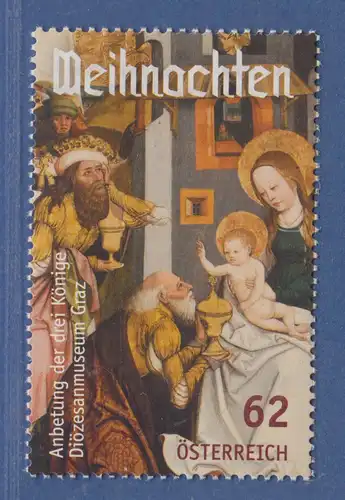 Österreich 2014 Sondermarke Weihnachten Anbetung der Könige Mi.-Nr. 3174