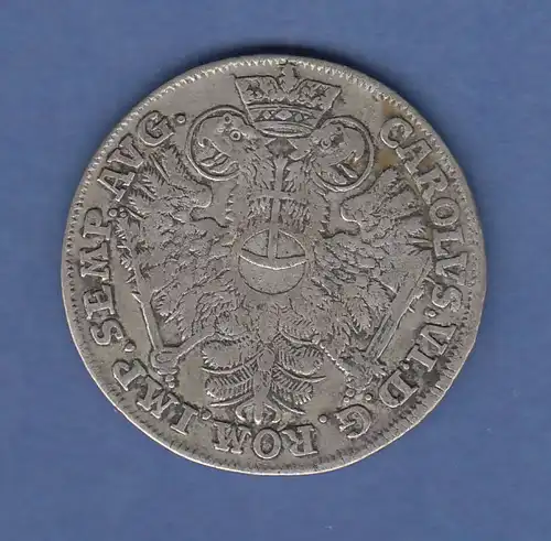 Hamburg 1726 Münze 8 Schilling bzw. 1/2 Mark Currentgeldt 