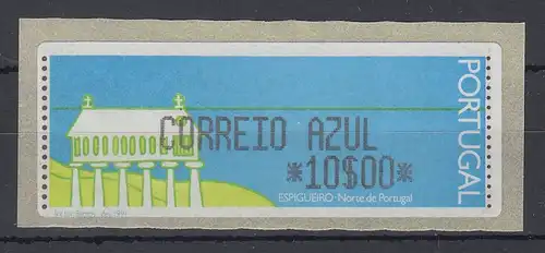 Portugal Monetel-LISA ATM Kornspeicher / Espigueiro, CORREIO AZUL 10 Esc.**
