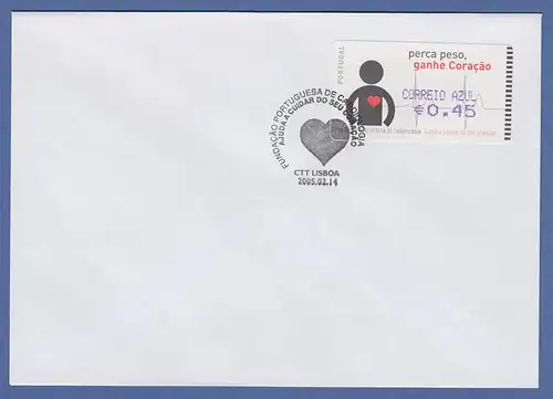 Portugal 2005 ATM Kardiologie Amiel Mi.-Nr. 48.2.2  Wert AZUL 0,45 blanco-FDC