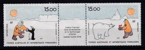Französische Antarktis 1991 Mi.-Nr. 283-284 postfrisch ** / MNH Polarforschung