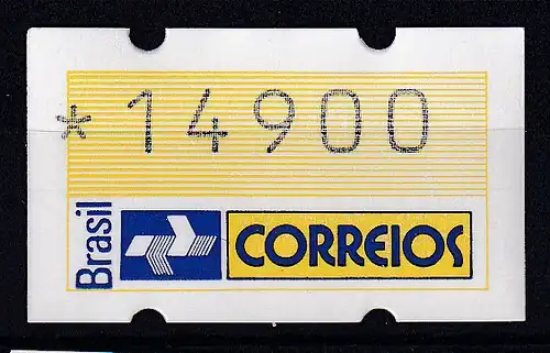 Brasilien 1993 ATM Postemblem Wertstufe 14900 postfrisch **