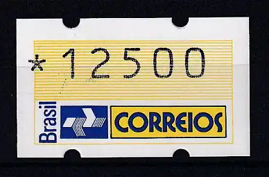 Brasilien 1993 ATM Postemblem Wertstufe 12500 postfrisch **