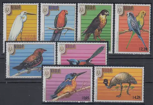 Niue 1986 Int. Briefmarkenausstellung STAMPEX Mi.-Nr. 673-80 **