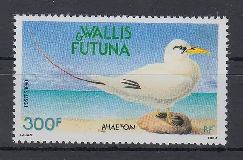 Wallis et Futuna 1990 Rotschwanz-Tropikvogel Mi.-Nr. 580 **