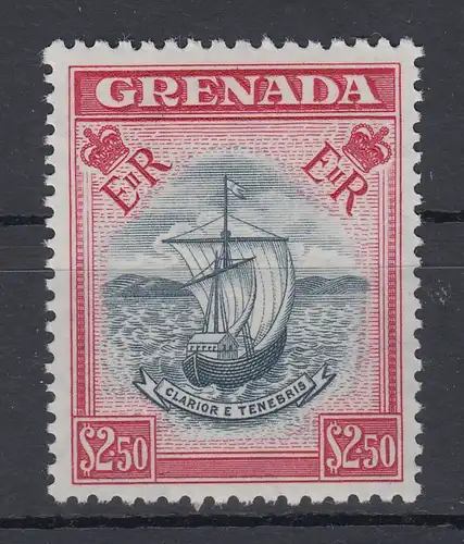 Grenada Einzelwert Mi.-Nr. 175 ** / MNH Schiff