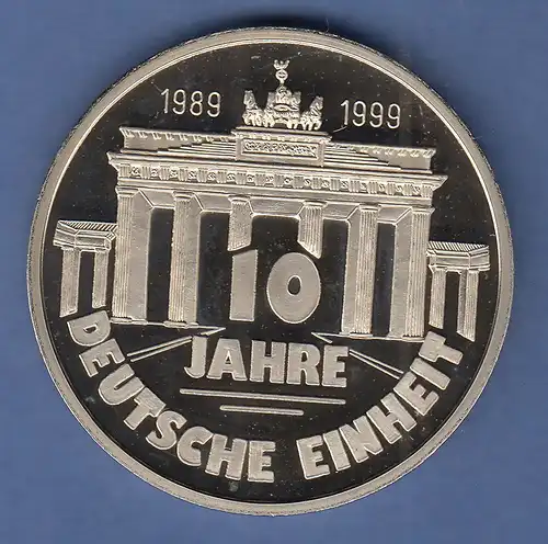 Medaille 10 Jahre Deutsche Einheit 1989-1999 Brandenburger Tor 50 Jahre BRD