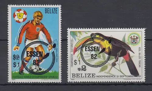 Belize 1982 Verschiedene Motive Mi.-Nr. 632 - 633 **