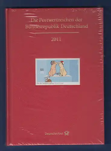 Briefmarken JAHRBUCH Bundesrepublik Deutschland 2011 kpl. bestückt OVP